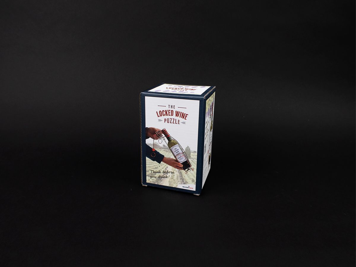 RecentToys locked wine package black