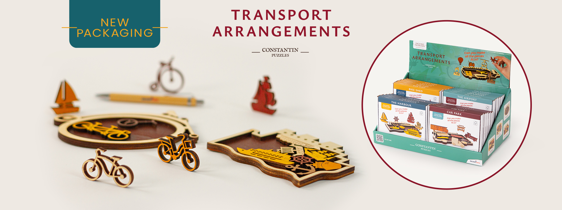 Constantin Puzzles Transport Arrangement