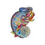 Wooden Jigsaw Puzzle — Chameleon