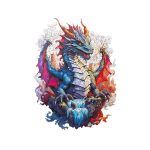Wooden Jigsaw Puzzle — Dragon