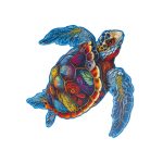Wooden Jigsaw Puzzle — Turtle
