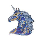 Wooden Jigsaw Puzzle — Unicorn