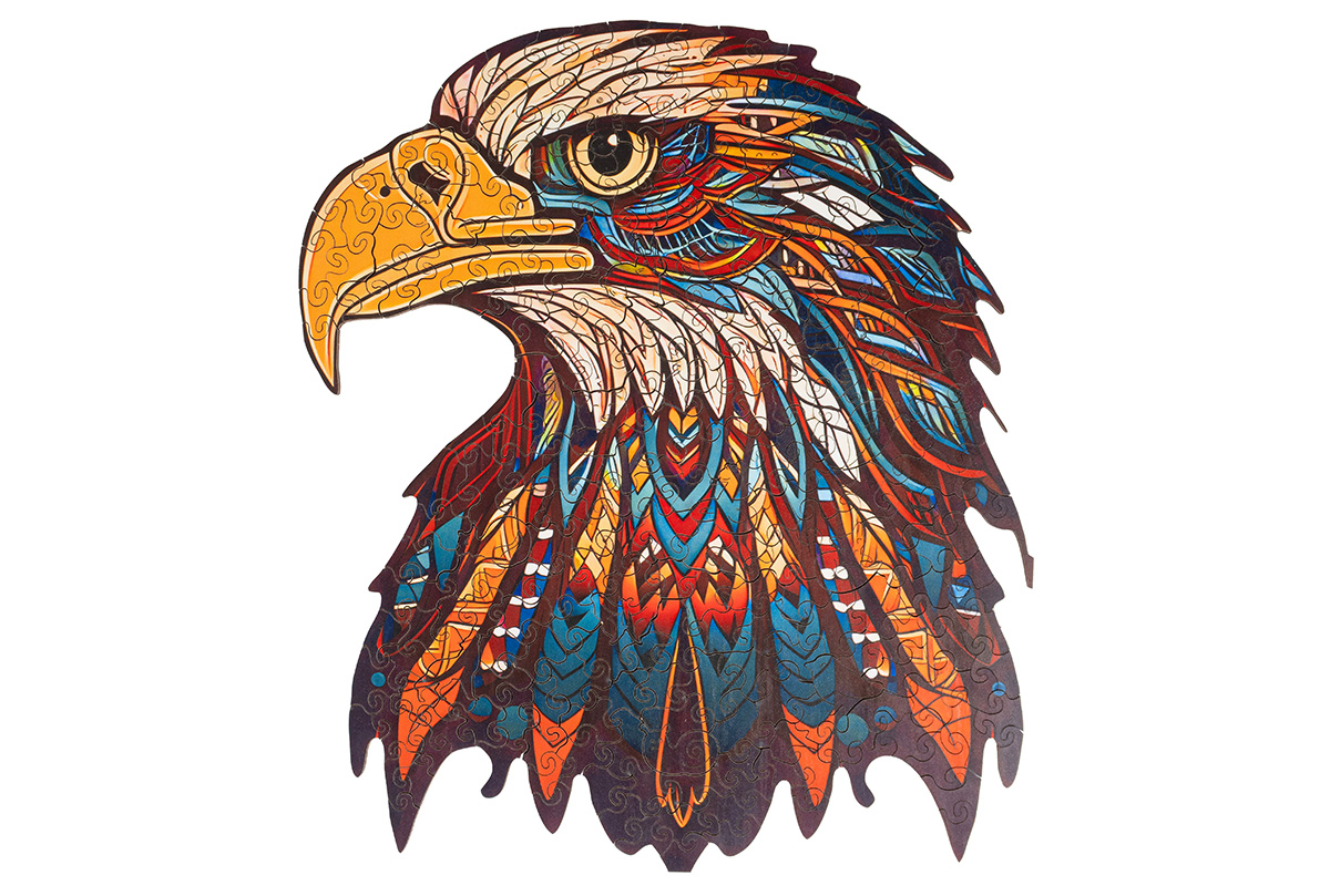 Recent Toys Wooden Jigsaw Puzzle Eagle