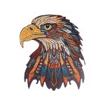 Recent Toys Wooden Jigsaw Puzzle Eagle