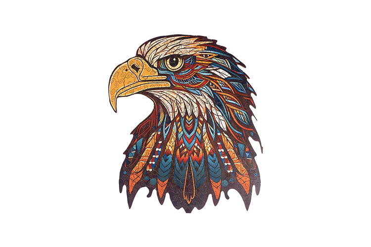 Recent Toys Wooden Jigsaw Puzzle Eagle